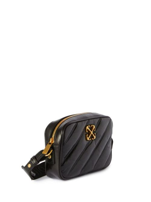 QUILTING CAMERA BAG S OFF-WHITE | OWNN18EC99LEA00110001000 BLACK